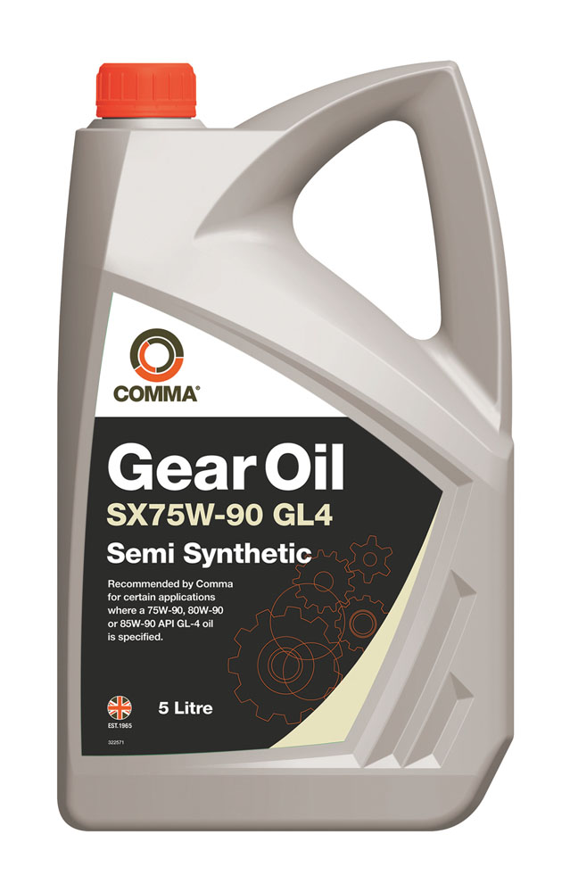 Трасмісійне мастило Comma GEAR OIL SX75W-90 GL4 5л